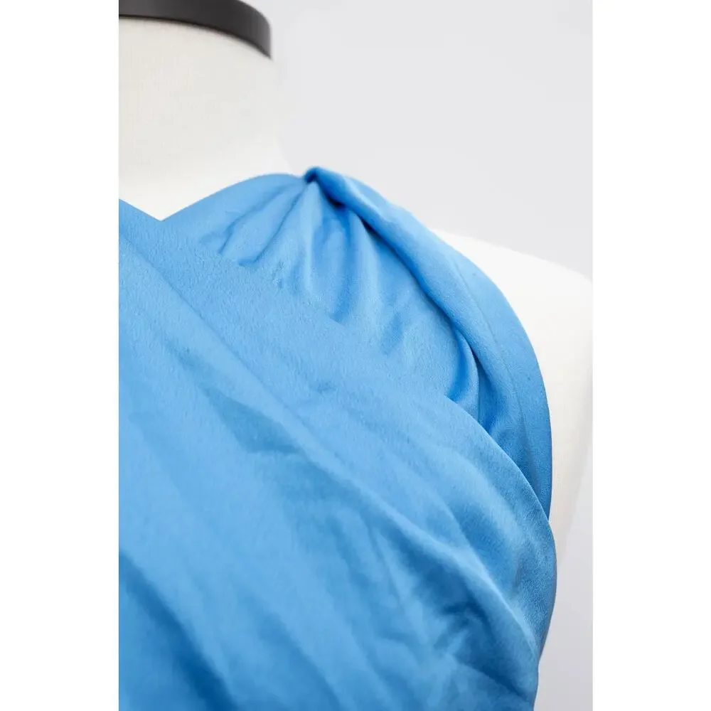 ARIAS NEW YORK Blue Asymmetrical Dress